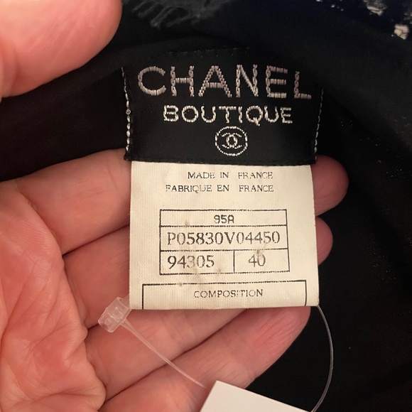 Chanel Vintage Fall 1995 Black Floral Lace Sweetheart Bustier Dress - Picture 10 of 10